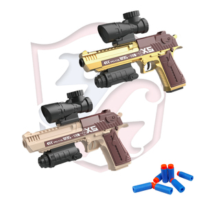 Desert Eagle Jouet Électronique Automatique pour GelBlaster Fléchettes <span class=keywords><strong>Blaster</strong></span> en Plastique pour Adultes Jeux de Tir en Plein Air - Product Image 1