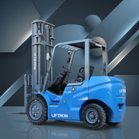 Forklift Counterbalance Listrik Liftron Seri DE 2T Lithium CPD20 80V untuk Lingkungan Gudang