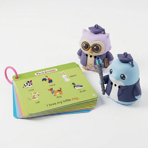 Dispositivo Inteligente <span class=keywords><strong>de</strong></span> Educación Temprana, Tarjetas <span class=keywords><strong>de</strong></span> Aprendizaje <span class=keywords><strong>de</strong></span> Palabras, Juguete con Tarjetas <span class=keywords><strong>de</strong></span> Inserción en Inglés, Máquina <span class=keywords><strong>de</strong></span> Lectura para Niños - Product Image 6