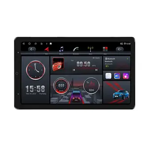 OEM Universal Android Car Radio 10Inch 1 Din Android Car Rotate Multimedia 2 Double Din Car DVD Player