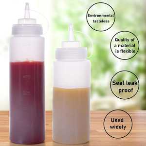 Nouvelle Offre 2026 : Bouteille Distributrice de Sauce en Plastique Alimentaire Durable (240 ml à 1 L) pour Sauce Piquante, Confiture, Tomate et Salade - Product Image 4