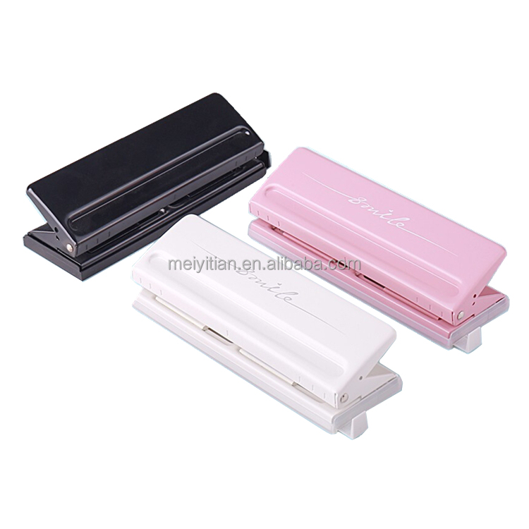 A4 A5 A6 B7用の位置決めマーク付きの調整可能な6穴パンチデイリー