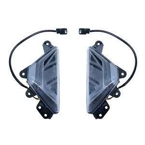 Luz Delantera LED Súper Brillante Yongjin para Motocicleta, Luz Intermitente Pequeña Negra para <span class=keywords><strong>Kawasaki</strong></span> ZX-6R - Product Image 1