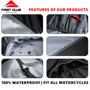 190T argento poliestere resistente Oxford stampato copertura per <span class=keywords><strong>Moto</strong></span> protezione impermeabile per <span class=keywords><strong>Moto</strong></span> protezione protezione contro <span class=keywords><strong>la</strong></span> <span class=keywords><strong>pioggia</strong></span> di sole - Product Image 5