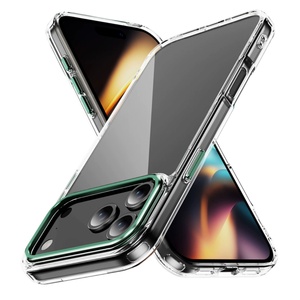 Funda Transparente Antihuellas para Teléfono Móvil 17 Pro Premium, Resistente a Golpes y Arañazos, Híbrida de TPU/PC - Product Image 4