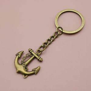 Llavero Vintage de recuerdo con logotipo personalizado de alta calidad, llavero de <span class=keywords><strong>ancla</strong></span> de bronce PIRÁMIDE de fundición, buen Stock - Product Image 4