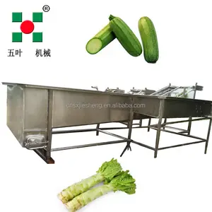 Industrial Bubble Washing/Cleaning/Processing Machine For Food Fruits Vegetable Seafood Pre-treatment Equipment