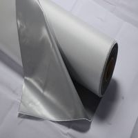 Tissu en fibre de verre enduit de silicone-résistant à la chaleur ignifuge ignifuge à haute température résistant au feu0.23