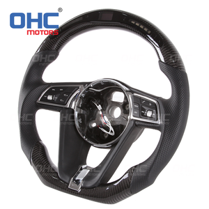 Volante LED para Automóvil <span class=keywords><strong>Bentley</strong></span> <span class=keywords><strong>Continental</strong></span> <span class=keywords><strong>Gt</strong></span> Cabriolet, Volante de Fibra de Carbono Real con RPM LED, OHC <span class=keywords><strong>MOTORS</strong></span> - Product Image 2