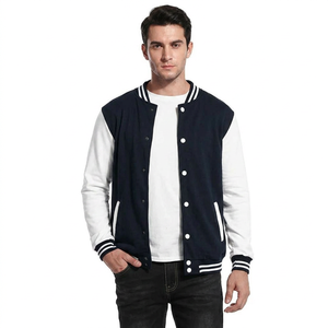 Chaquetas Varsity de Invierno para Hombre, Tallas Grandes, con Logotipo Personalizado, Diseño Liso con Letras, Chaquetas Universitarias al por Mayor - Product Image 1