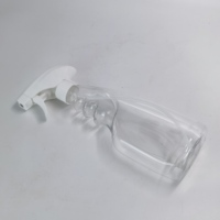 Botella de Plástico HDPE de 500 ml (16 oz) con Pulverizador y Asa para el Dedo
