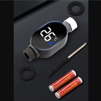 Indicateur de température de l'eau universel pour douches, régulateur de température de douche, indicateur de température de robinet LED visuel