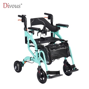 New Design Folding Adjustable Electrical Lightweight <b>Walker</b> <b>Rollator</b> Power Multifunctional Mobility - Product Image 2
