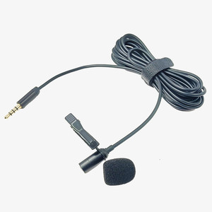 Microfono Lavalier a Condensatore Portatile Mini con Clip per Trasmissioni Live, Supporto per Microfono da Colletto da 3,5mm, Prezzo all'Ingrosso - Product Image 5