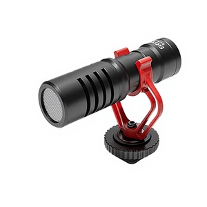 Microphone filaire de style pistolet à fixation supérieure pour appareils photo A7M3/A7M4/A7C2, avec suppression active du bruit pour l'enregistrement vidéo et la diffusion en direct - Product Image 1