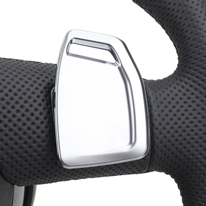 <span class=keywords><strong>Volante</strong></span> Deportivo de Cuero Semiperforado de 4 Radios Serie S para <span class=keywords><strong>Audi</strong></span> TT A3 <span class=keywords><strong>A4</strong></span> <span class=keywords><strong>B8</strong></span> A5 A6 C6 C7 A7 R8 RS Series A1 - Product Image 4