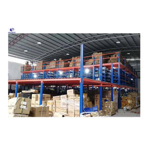 High Quality Metal Rack Industrial Mezzanine Floor Pallet Rack <b>Storage</b> Mezzanine Warehouse System - Product Image 5