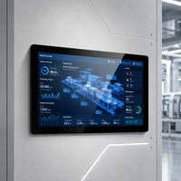 PC tout-en-un industriel Bestview 21,5 pouces Android, support mural avec LAN HDMI VGA
