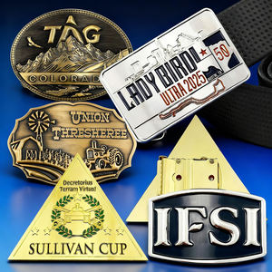 Hebillas <span class=keywords><strong>de</strong></span> Cinturón <span class=keywords><strong>de</strong></span> Latón Duradero, Estilo Western Unisex, Clásicas y Pulimentadas, para Cinturones <span class=keywords><strong>de</strong></span> Cuero Vaquero, Coleccionables - Product Image 4