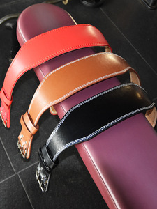 2023 Heavy Duty Adjustable Buckle Workout Gym Dip Padded Lumbar Back Support Leather Weight Lifting Deadlift Squat Workout <b>Belt</b> - Product Image 2