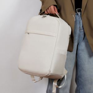 Simple Plain Color Laptop <b>Backpacks</b> <b>Large</b> <b>Capacity</b> Outdoor Travel Business Duffel <b>Backpack</b> for Unisex - Product Image 6