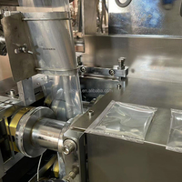 Machine d'emballage automatique de sachets spécialisée pour l'huile de piment, le ketchup et le beurre de cacahuète (liquide/pâteux)