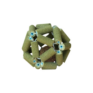Mainan favorit kucing interaktif kualitas tinggi bola <span class=keywords><strong>catnip</strong></span> alami mainan bola kucing Silvervine indah energi - Product Image 6