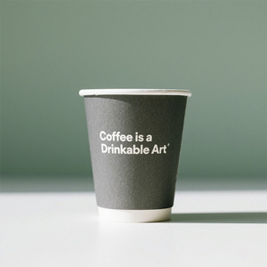 Custom Printed Logo 4oz Coffee Tea Cups Single Wall Craft Paper Commercial Single Double Layer Disposable Trial Tasting Cups