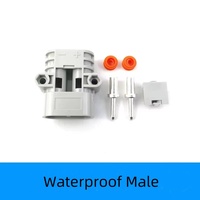 Connecteur de climatisation de stationnement étanche mâle et femelle 50A à courant élevé 12V/24V