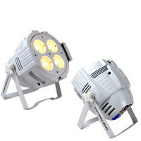 Professionelles weißes 4-Augen-COB-LED-PAR-Licht 250W Warmweiß 3200K 6500K DMX512 PRATT-Anschluss Hochzeits-Gesichtslicht Bühnen-Wash-Licht