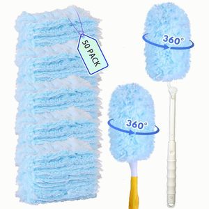 Double Sided Dust <b>Duster</b> 50 Pack Microfiber Replacement Head Rotating 360 Degree For Household Cleaning - Product Image 1