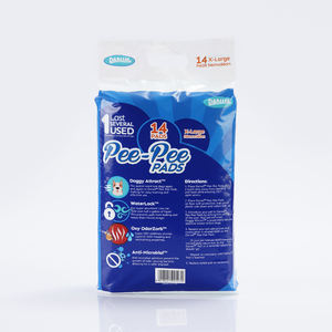 Лидер продаж бесплатный образец черного цвета на каблуках высотой 5 слой герметичность собака собаки колодки 60x45 больших собак щенков Тренировочный Коврик одноразовые ПЭТ колодки - Product Image 6