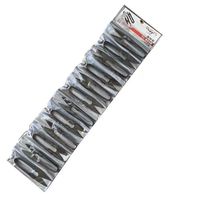 Cortador de Hilo TC-805B, Tijeras Pequeñas para Cortar Hilos, Herramienta de Sastre con Mango de Plástico en Forma de U, Color Negro, Hecho en China