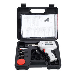 Kit de <span class=keywords><strong>soldador</strong></span> de <span class=keywords><strong>estaño</strong></span> de alta potencia Industrial de <span class=keywords><strong>100W</strong></span>, 5 uds., con luz de trabajo, <span class=keywords><strong>soldador</strong></span> eléctrico automático, <span class=keywords><strong>pistola</strong></span> de <span class=keywords><strong>estaño</strong></span> - Product Image 1