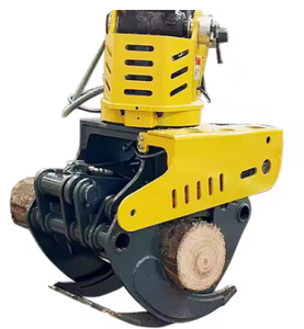 Cakar pohon lampiran mesin hutan ekskavator dengan silinder penjepit <span class=keywords><strong>Grapple</strong></span> gergaji pemotong kayu - Product Image 2