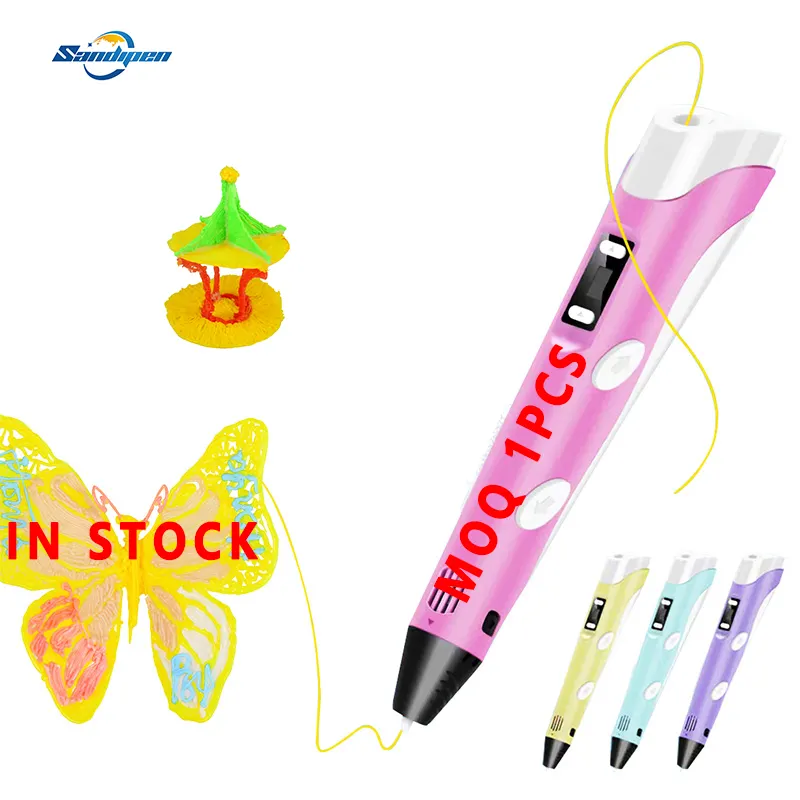 최고의 품질 OEM 1.75mm PLA/ABS 필라멘트 리필 3d 프로모션 펜, atmosflare 3d 펜 세트, 3d 페인팅 펜 키트