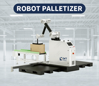 LWT Machine de palletiz d'empilage de parfums Équipement de palletiz automatisé Bras robotique Robot collaboratif Palettiseur automatique