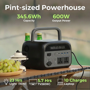 Estación de Energía Portátil de 300W, Generador Solar de 230Wh, Batería de Respaldo de Emergencia para Camping y Uso Doméstico - Product Image 6