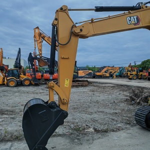 Mini-excavatrice d'occasion CAT 307.5 de 2023, Caterpillar 307.5, pelle sur chenilles de 7,5 tonnes, petite machinerie de construction, origine - Product Image 3