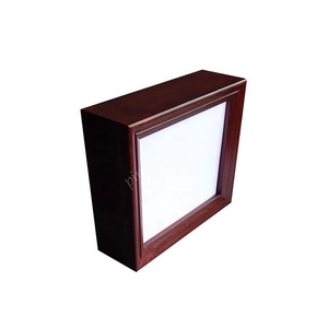 Natural Wood Large volume with photo human Large animal horse Cremation urn keepsake box