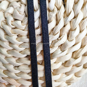 5Mm Hai Mặt Phẳng Hình Căng Nylon Ruy Băng Jacquard Logo Handmade Chất Liệu Cho Hoa Gói Quà Tặng DIY <span class=keywords><strong>Webbing</strong></span> Dây Đeo - Product Image 4