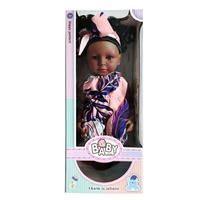 Poupées noires en vinyle reborn africaines de la série Fantasy SAMLOK, modèle gonflable de 30 cm, jouet pour filles et enfants