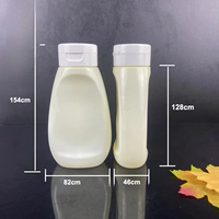 Flacon de 300 ml en PET carré en forme de grain de melon, pour shampoing et gel douche pour enfants, compagnon de voyage, vaporisateur à pompe à presser pour animaux de compagnie avec revêtement UV