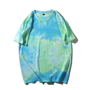 King Mcgreen Star Tie Dye T-shirt hommes T-shirts psychédéliques 3d abstrait drôle t-shirts Harajuku été hommes vêtements courts - Product Image 4