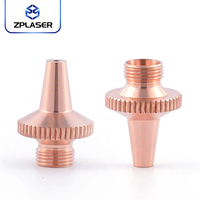 ZPLASER D15 H19 M8 buse de découpe Laser monocouche buses de coupe de Tube 3D pour tête de coupe Raytools