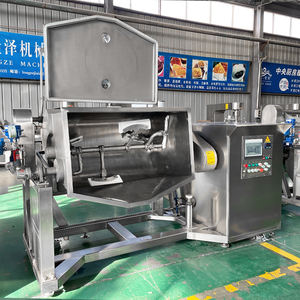 Cuisson sous vide liquide industrielle en poudre Mélangeur horizontal Sauce à confiture de fruits Machine à fabriquer des bonbons au caramel Cuiseur sous vide commercial - Product Image 1