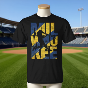 Camiseta promocional del día del partido de béisbol de los Milwaukee Home Run - Product Image 3