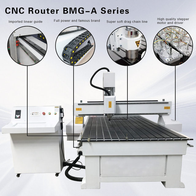 BYTCNC 1325 1530 2030 2040 CNC Cutting Machine for Wood ACP Acrylic PVC MDF Cutting and Engraving CNC Router Machine