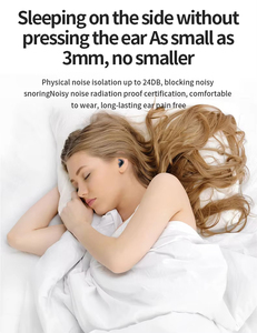 Écouteurs intra-auriculaires sans fil invisibles, mains libres, stéréo HIFI, réduction de bruit, écouteurs TWS pour jeux - Product Image 5