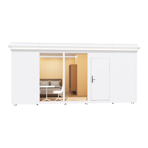 Modern Round Corner Modular <strong>House</strong> <strong>Poetry</strong> Reading Study Prefabricated Cabin Adequate Lighting Mobile Home - Product Image 1